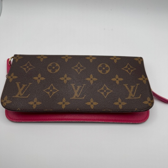 LOUIS VUITTON Insolite Long Wallet Monogram Pink Interior - Picture 1 of 6